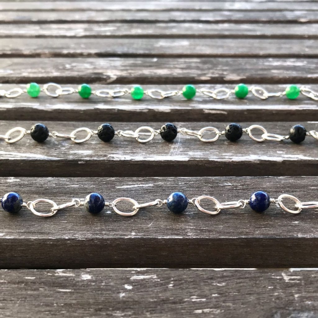 bracelet avec perle precieuse