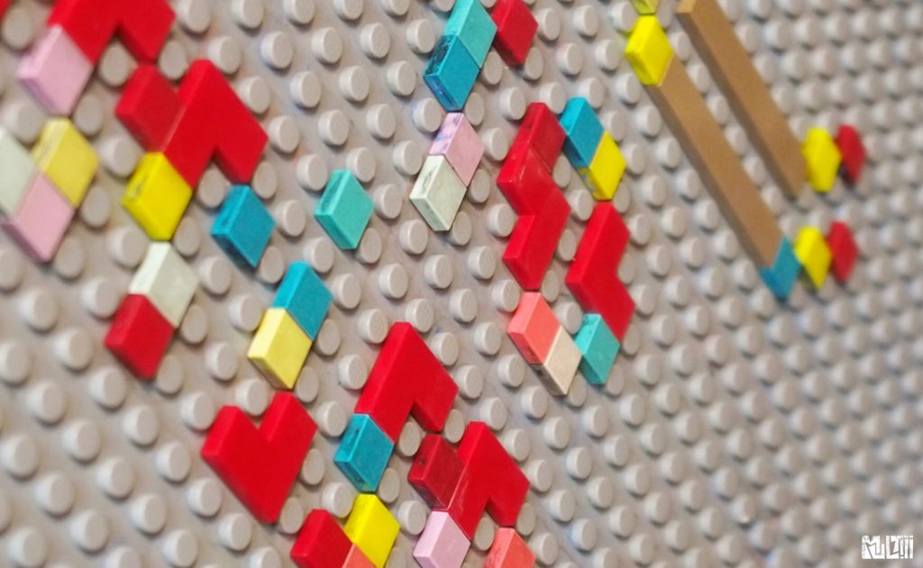legos plat pour fabriquer un visuel