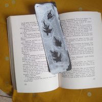 marque page avec gelli paint